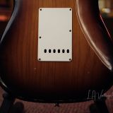 K-Line Springfield S-Style Electric Guitar – 2Tone Sunburst & Roasted Pine Body – Great Gtr .