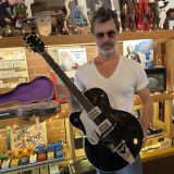 Gretsch 6120 Electric Guitar – Jet Black Finish Owned & Signed by Doyle Bramhall II