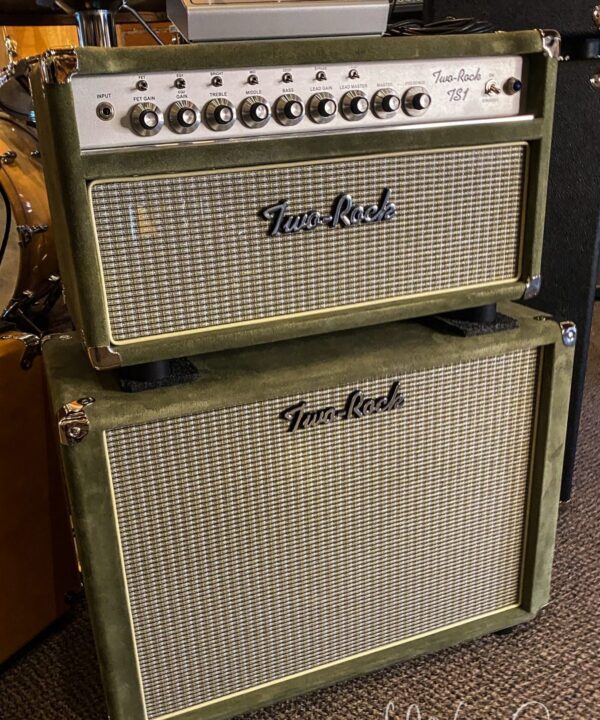 (Pre-Order) Two Rock TS1 40W Head & Matching 1 x 12 Cab - Olive Green Suede Finish