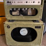 (Pre-Order) Two Rock TS1 40W Head & Matching 1 x 12 Cab – Olive Green Suede Finish