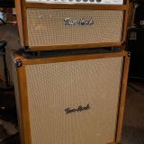 (Pre-Order) Two Rock Classic Reverb Signature 100W Head & 4×10 Cab – Golden Brown Suede & Cane Grill