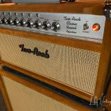 (Pre-Order) Two Rock Classic Reverb Signature 100W Head & 4×10 Cab – Golden Brown Suede & Cane Grill