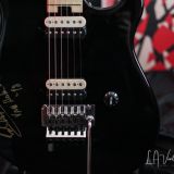 EVH Peavey Wolfgang Guitar – Signed by Eddie Van Halen – Neil Zlozower Photo- Kerry Wright Prototype Panel