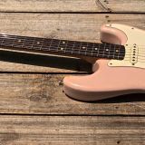 Danocaster Double Cut S Style  – Shell Pink Finish & Alder Body  –  Get your John Mayer On !