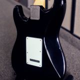 K-Line Springfield S-Style Electric Guitar in a Glossy Black Nitro Finish