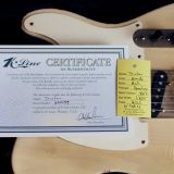 K-Line Truxton T-Style  Electric Guitar – Blonde Whiteguard & Ash Body – Brand New Guitar