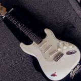 Mario Martin Oly White S-Style Relic Electric Guitar – Ash Body & Arcane Pups – Brand New!