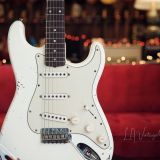 Mario Martin Oly White S-Style Relic Electric Guitar – Ash Body & Arcane Pups – Brand New!