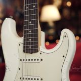 Mario Martin Oly White S-Style Relic Electric Guitar – Ash Body & Arcane Pups – Brand New!