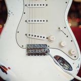 Mario Martin Oly White S-Style Relic Electric Guitar – Ash Body & Arcane Pups – Brand New!