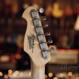 Mario Martin Oly White S-Style Relic Electric Guitar – Ash Body & Arcane Pups – Brand New!