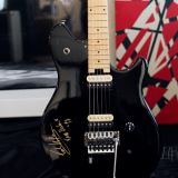 EVH Peavey Wolfgang Guitar – Signed by Eddie Van Halen – Neil Zlozower Photo- Kerry Wright Prototype Panel