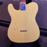 Xotic XTC-1 T-Style Lightly Relic’d Electric Guitar-Butterscotch Blackguard-Roasted Flame Maple Neck #2331