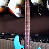 G&L Custom Shop Matador Bass Guitar in Mint Condition 2019 – Alder Body & Miami Blue Finish!