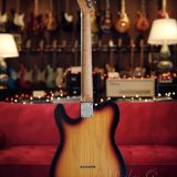 Xotic XTC-1 T-Style Light Relic  Electric Guitar-3T Sunburst-Roasted Flame Maple Neck #2330