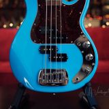 G&L Custom Shop Matador Bass Guitar in Mint Condition 2019 – Alder Body & Miami Blue Finish!