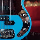 G&L Custom Shop Matador Bass Guitar in Mint Condition 2019 – Alder Body & Miami Blue Finish!