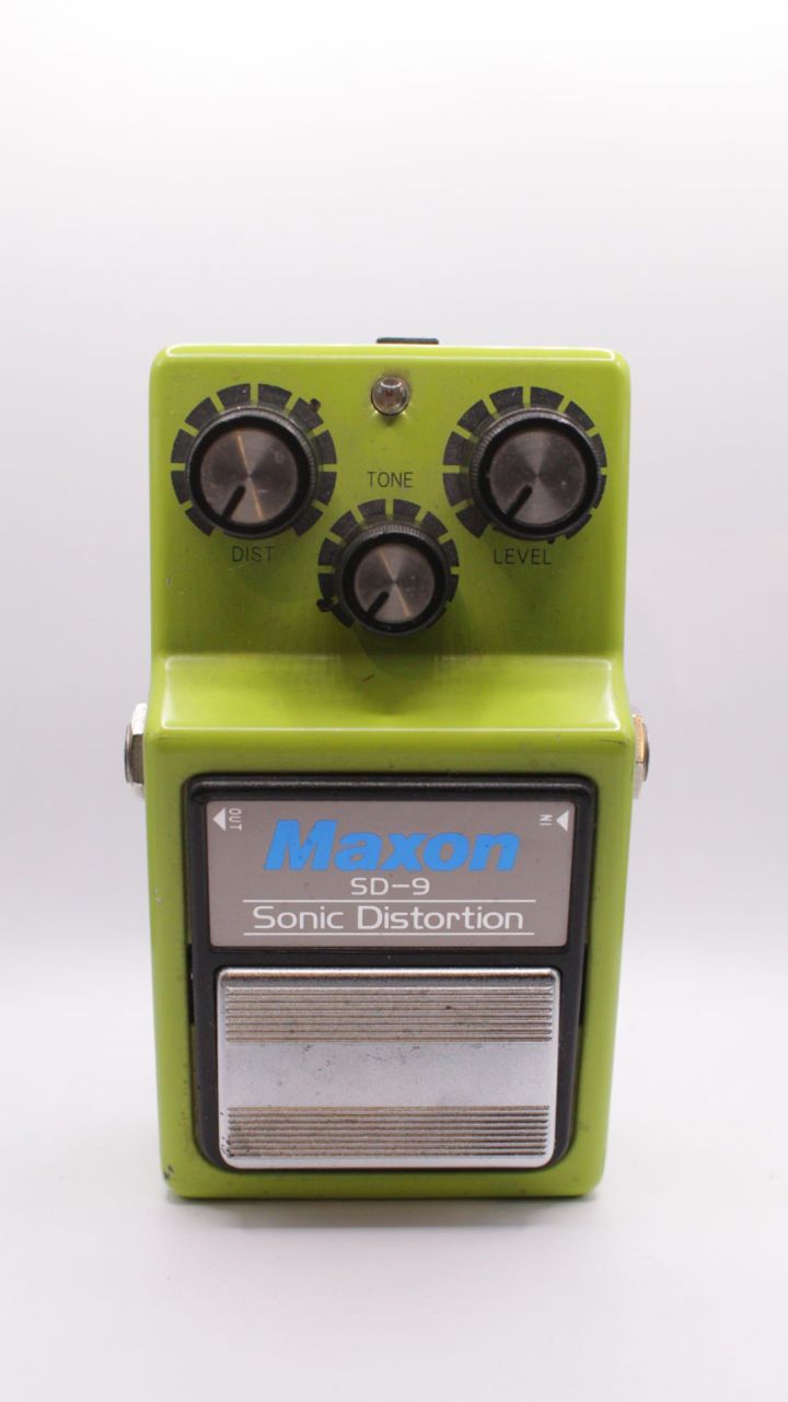 Maxon SD-9 Sonic Distortion - Owned & Signed by Scott Henderson