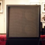 Kerry Wright Tribute Series 4 x 12 Guitar Speaker Cabinet – in Black Tolex  with Gold Piping – Unloaded