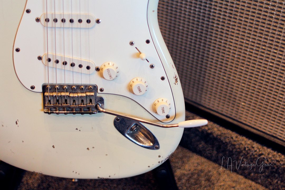 Fender Custom Shop '69 Relic'd Stratocaster 02' - Vintage White Finish &  Abigail Pickups - She Rocks