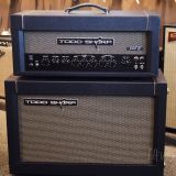 Todd Sharp JOAT20 Guitar Amplifier with Matching Head & Cab – In Blueberry Tolex with 2x EL84’s