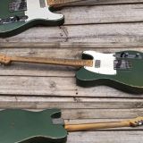 Danocaster Single Cut Electric Guitar – Sherwood Green Finish with Lollar & Arcane Pups!