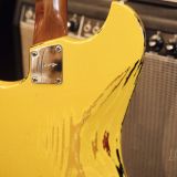 Novo ‘Voltur’ Offset Style Electric Guitar –  Yellow over  ’64 Sunburst with Lollar &  Lindy Fralin Pickups!