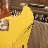 Novo ‘Voltur’ Offset Style Electric Guitar –  Yellow over  ’64 Sunburst with Lollar &  Lindy Fralin Pickups!