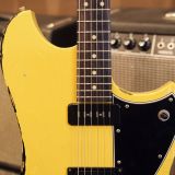 Novo ‘Voltur’ Offset Style Electric Guitar –  Yellow over  ’64 Sunburst with Lollar &  Lindy Fralin Pickups!