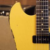 Novo ‘Voltur’ Offset Style Electric Guitar –  Yellow over  ’64 Sunburst with Lollar &  Lindy Fralin Pickups!