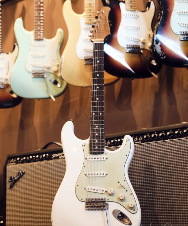 Xotic XSC1 S-Style Electric Guitar - Olympic White Finish #2345