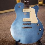 Josh Williams ‘Stella’ Single Cut Electric Guitar – Lightly Relic’d Pelham Blue Finish with P90 Pickups! Brand New!