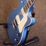 Josh Williams ‘Stella’ Single Cut Electric Guitar – Lightly Relic’d Pelham Blue Finish with P90 Pickups! Brand New!