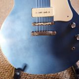 Josh Williams ‘Stella’ Single Cut Electric Guitar – Lightly Relic’d Pelham Blue Finish with P90 Pickups! Brand New!