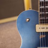 Josh Williams ‘Stella’ Single Cut Electric Guitar – Lightly Relic’d Pelham Blue Finish with P90 Pickups! Brand New!