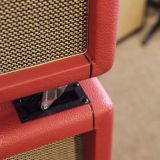 Marshall Vintage 1972 4×12 Guitar Cab  ‘Unloaded’ &  Recovered in Red Tolex – Special Deal!!