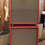 Marshall Vintage 1972 4×12 Guitar Cab  ‘Unloaded’ &  Recovered in Red Tolex – Special Deal!!