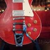 Gibson Relic’d Custom ’58 Les Paul Standard with Bigsby – Cherry Flame Maple Finish – Think Lucy !