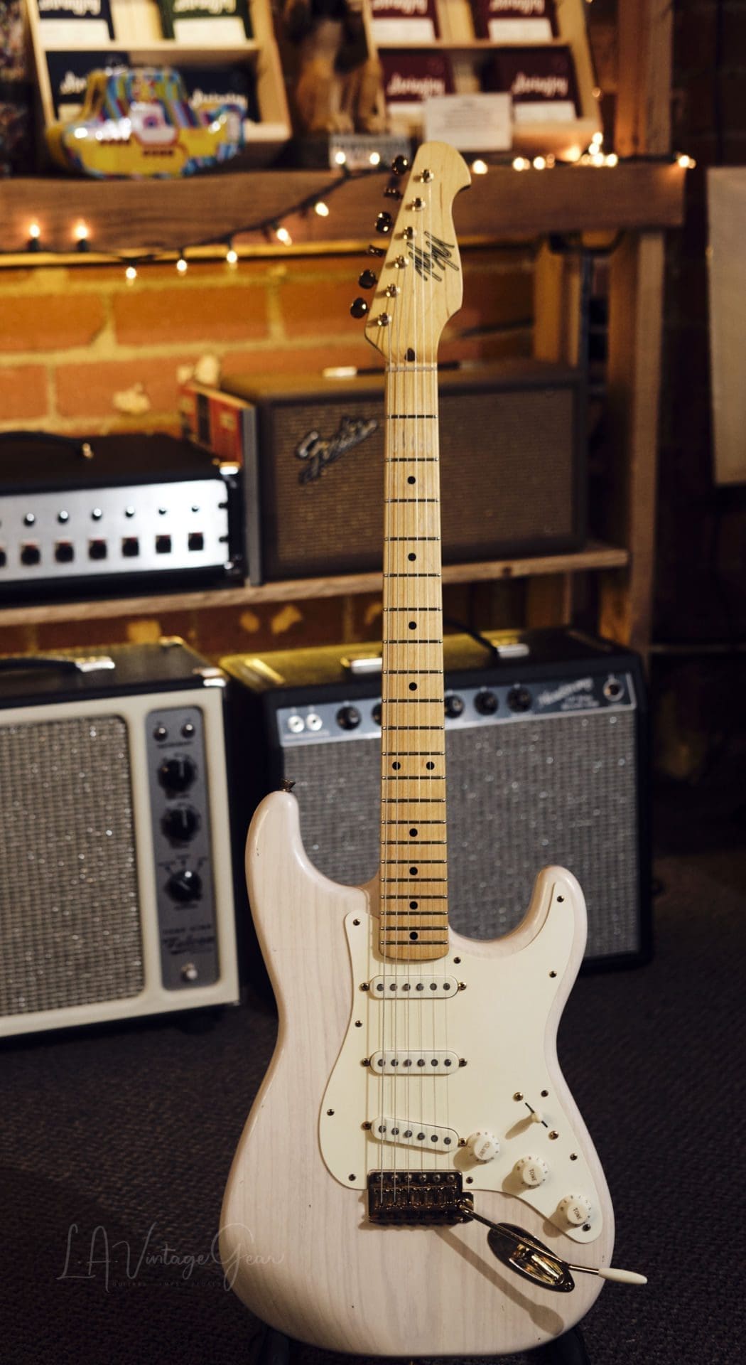 Mario Martin 'Mary Kaye' S-Style Electric Guitar - Great Build & a Classic Finish!
