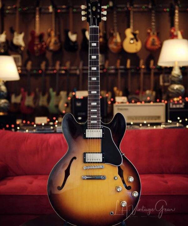 Gibson '63 ES-335TD Vintage Block Sunburst - Memphis CS VOS 2016