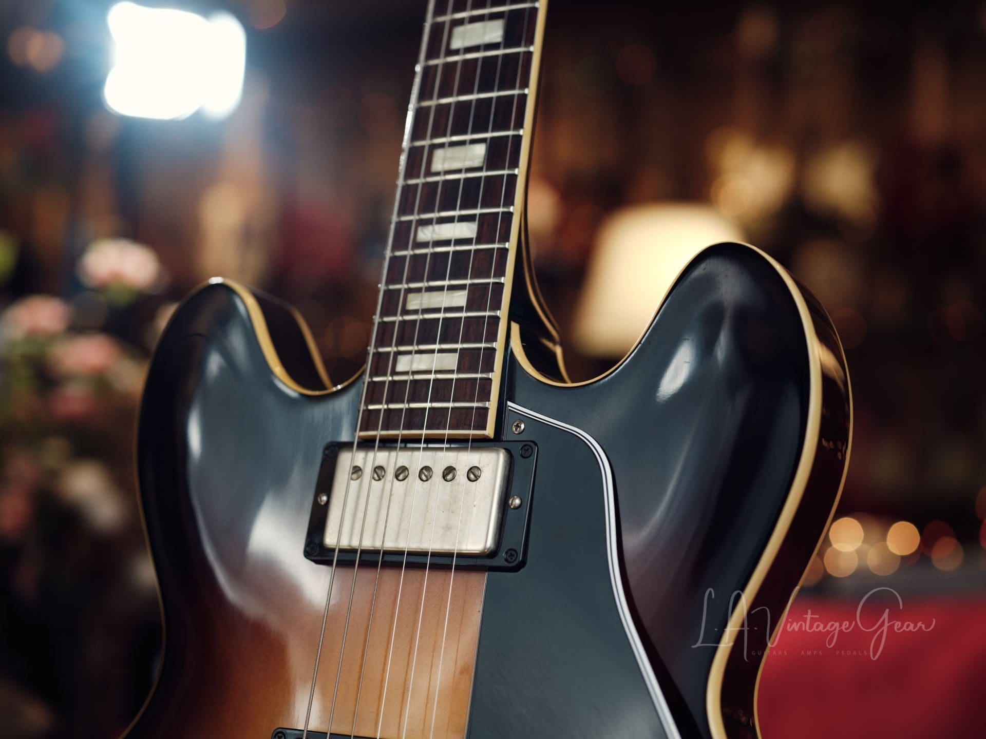 Gibson '63 ES-335TD Vintage Block Sunburst - Memphis CS VOS 2016 - Image 7