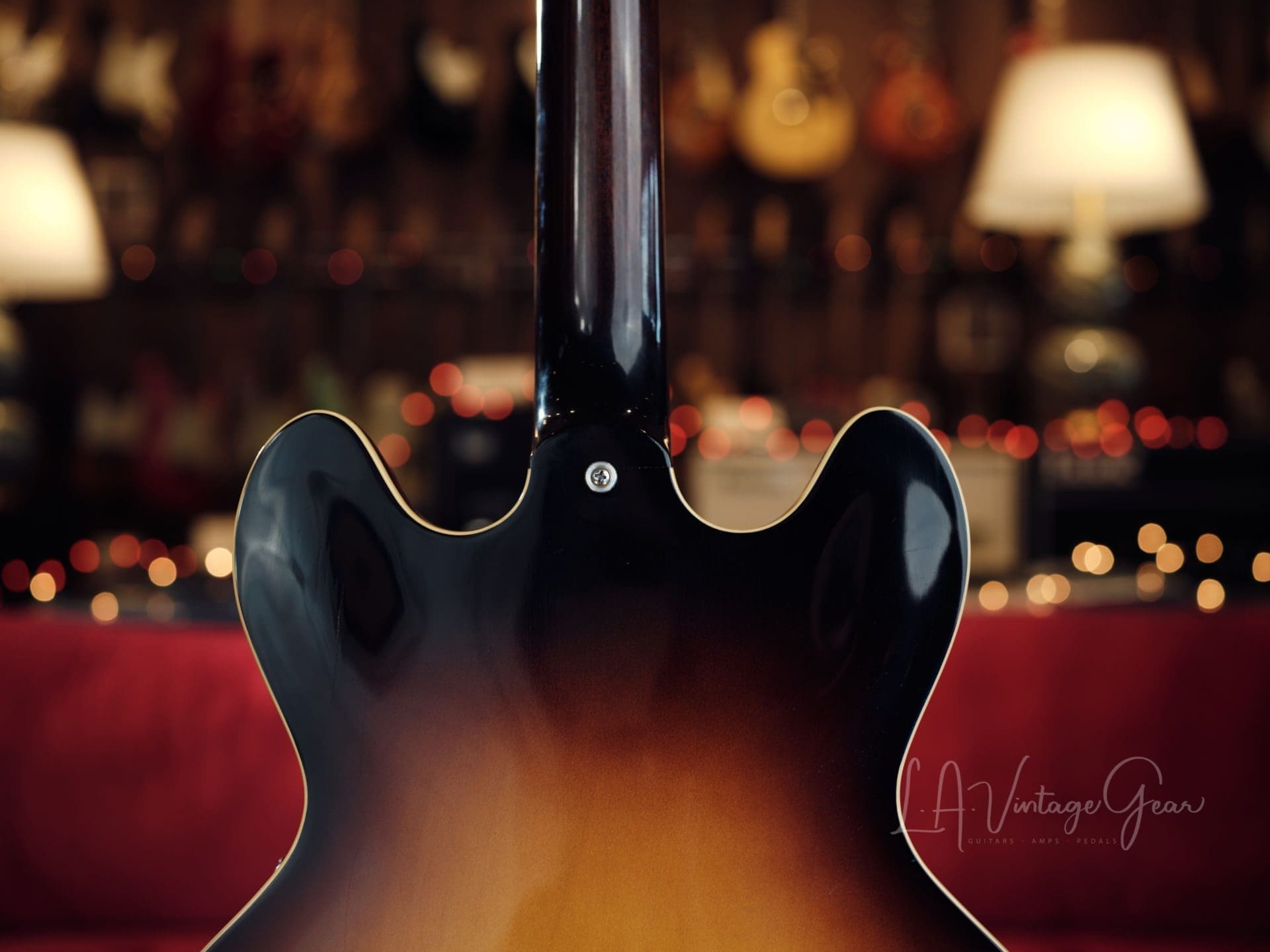 Gibson '63 ES-335TD Vintage Block Sunburst - Memphis CS VOS 2016 - Image 10