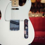 L.A. Vintage Gear Proprietary Single Cut T-Style Electric Guitar in an Oly White Finish with Maple Neck – Brand New!