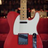 L.A. Vintage Gear Proprietary Single Cut T-Style Electric Guitar in Dakota Red with Maple Neck – Brand New !