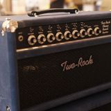 (Pre-Order) Two Rock Classic Reverb Signature 100/50W Head & 2×12 Cab in  Denim Blue Suede with a Black Chassis!