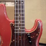 Fender ’63 Custom Shop Precision Bass Guitar (2020) – Heavy Relic in a Dakota Red Finish