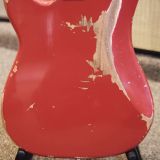 Fender ’63 Custom Shop Precision Bass Guitar (2020) – Heavy Relic in a Dakota Red Finish