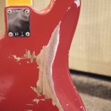 Fender ’63 Custom Shop Precision Bass Guitar (2020) – Heavy Relic in a Dakota Red Finish