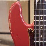 Fender ’63 Custom Shop Precision Bass Guitar (2020) – Heavy Relic in a Dakota Red Finish