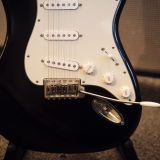 L.A. Vintage Gear Proprietary Classic Black Double Cut S-Style Electric Guitar-Our Brand New Line!